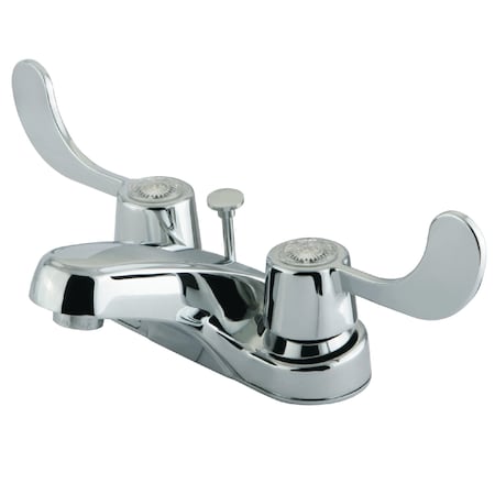 Kingston Brass 4" Centerset Bathroom Faucet, Chrome GKB181B